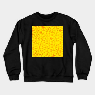 bright yellow minimalist pop art pattern Crewneck Sweatshirt